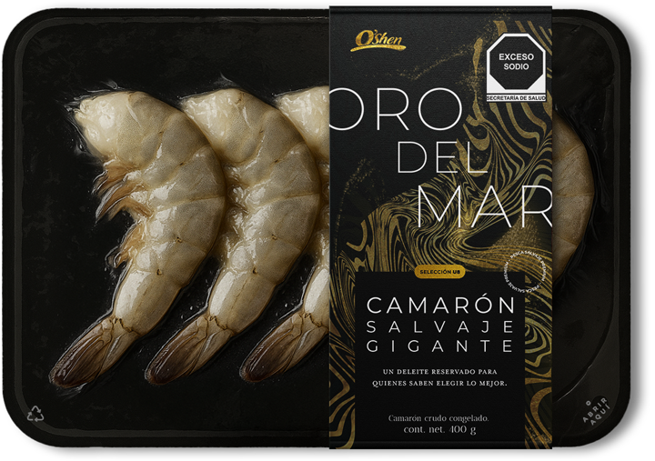 Charola de Camarón